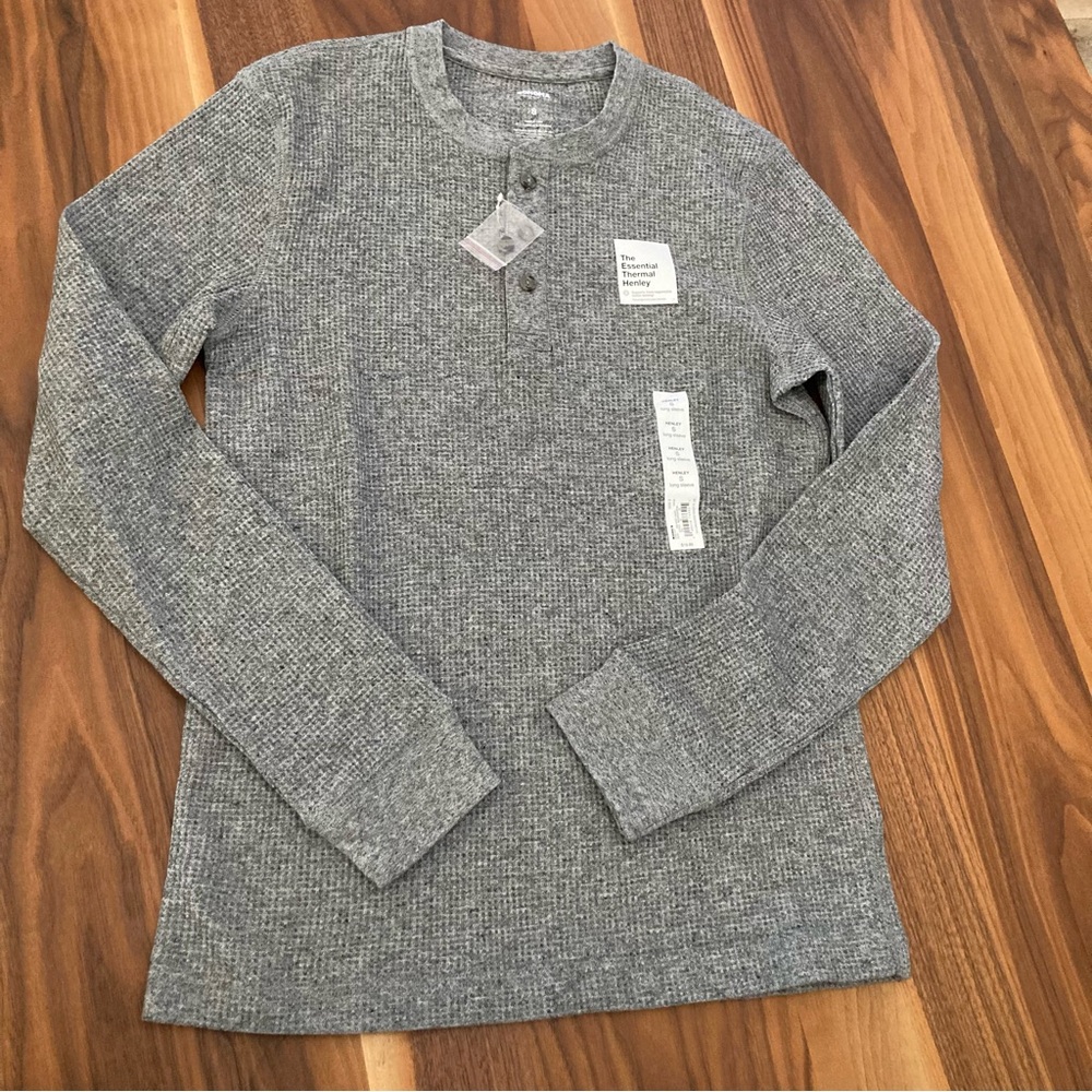 Sonoma Gray Men's Henley Shirt